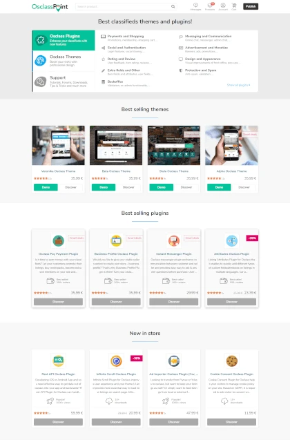 Osclass Market - Best themes and plugins